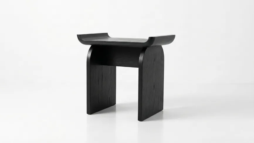 “Sumi” Arched Side Table