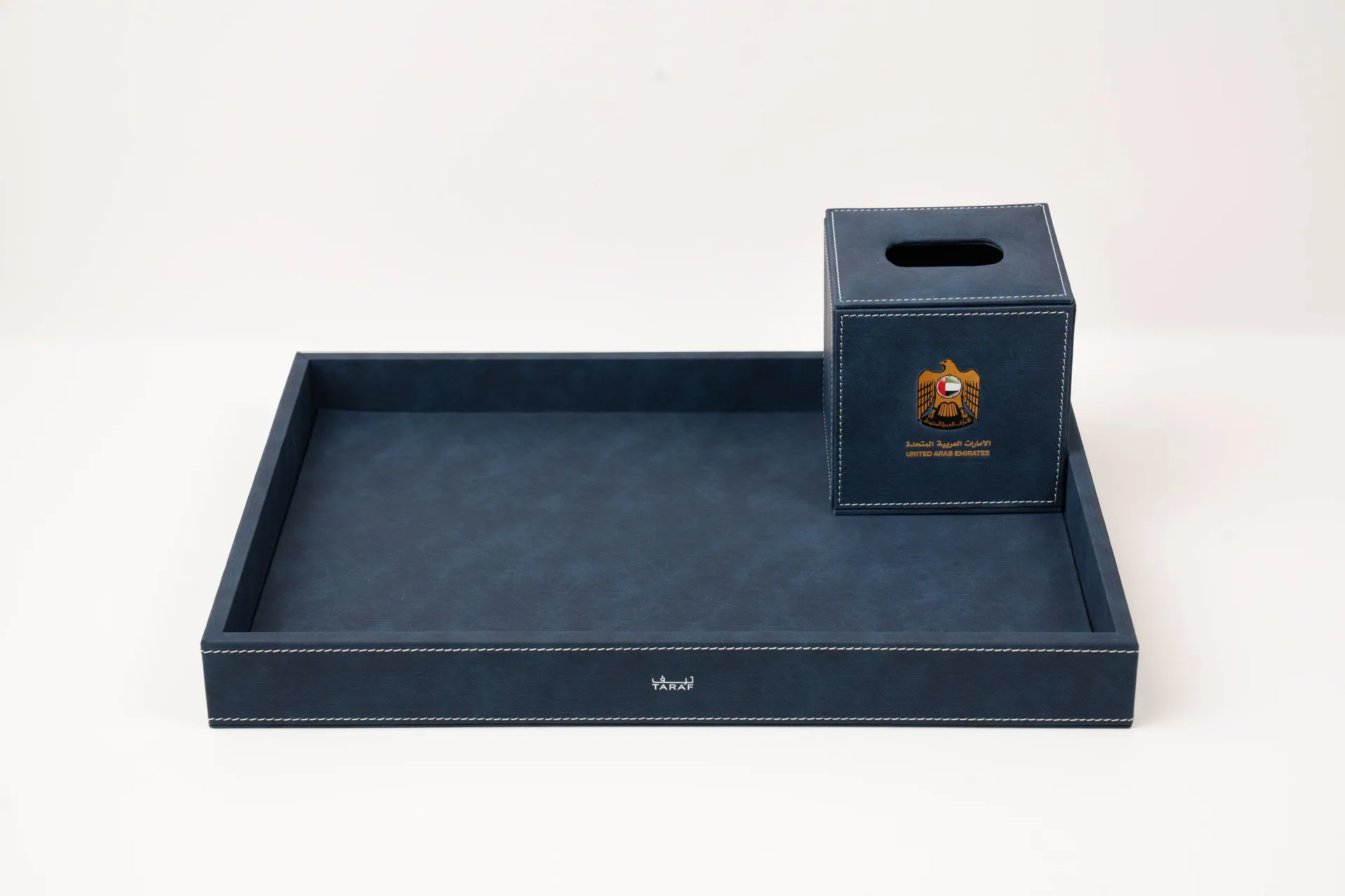 Falcon Tray & Tissue Set – Blue